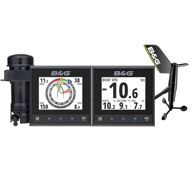 Wind Speed Display Panel B&G Triton² Speed/Depth/Wireless Wind Pack (x2 Displays)