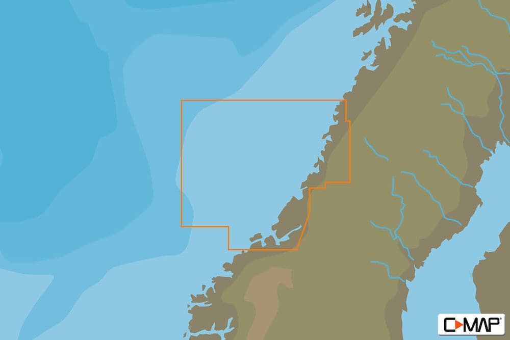 C-MAP EN-Y594 : Smoela to Glomfjorden
