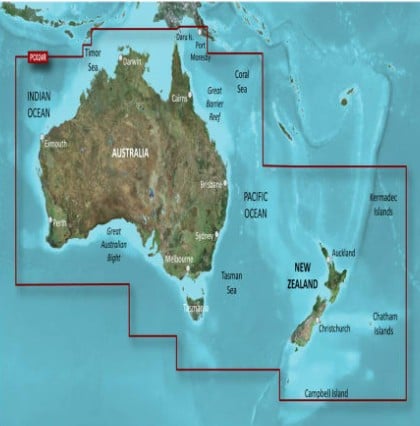GARMIN BlueChart g3 |Australia and New Zealand Coastal Charts
