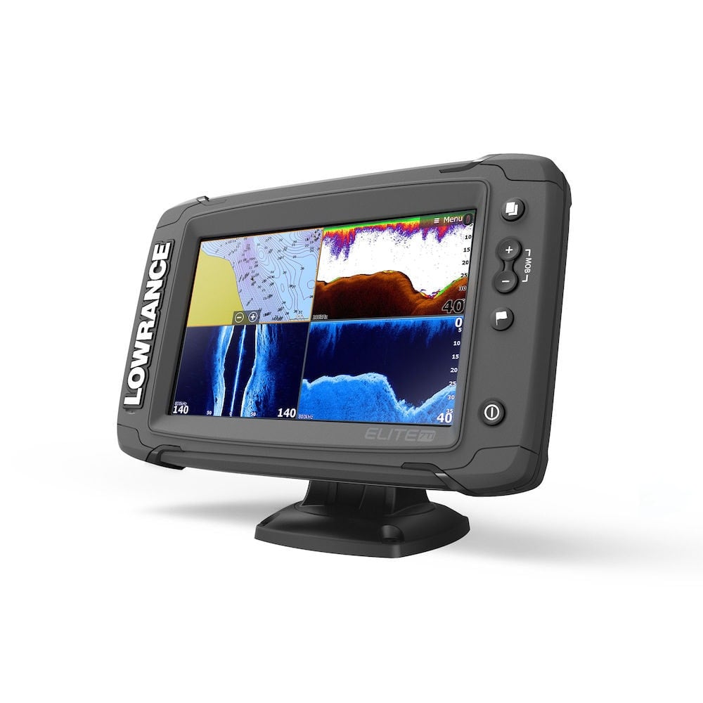 Lowrance Elite-7 Ti Mid/High/DownScan™ พร้อมบัตร Insight Pro ฟรี