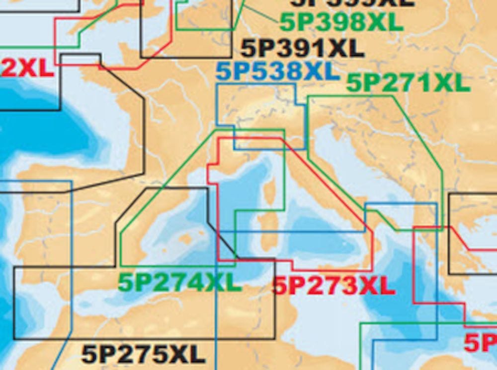 Navico Navionics Platinum+ 5P274XL Mediterranean North West